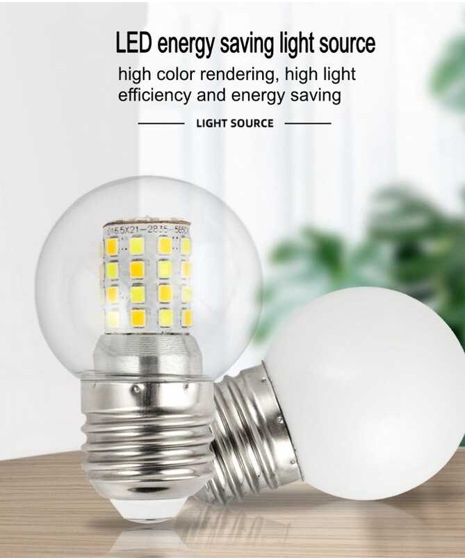 Lamps 220V Light Bulb Magic Beans G45 6W 9W 12W High Brighess Lampada ...