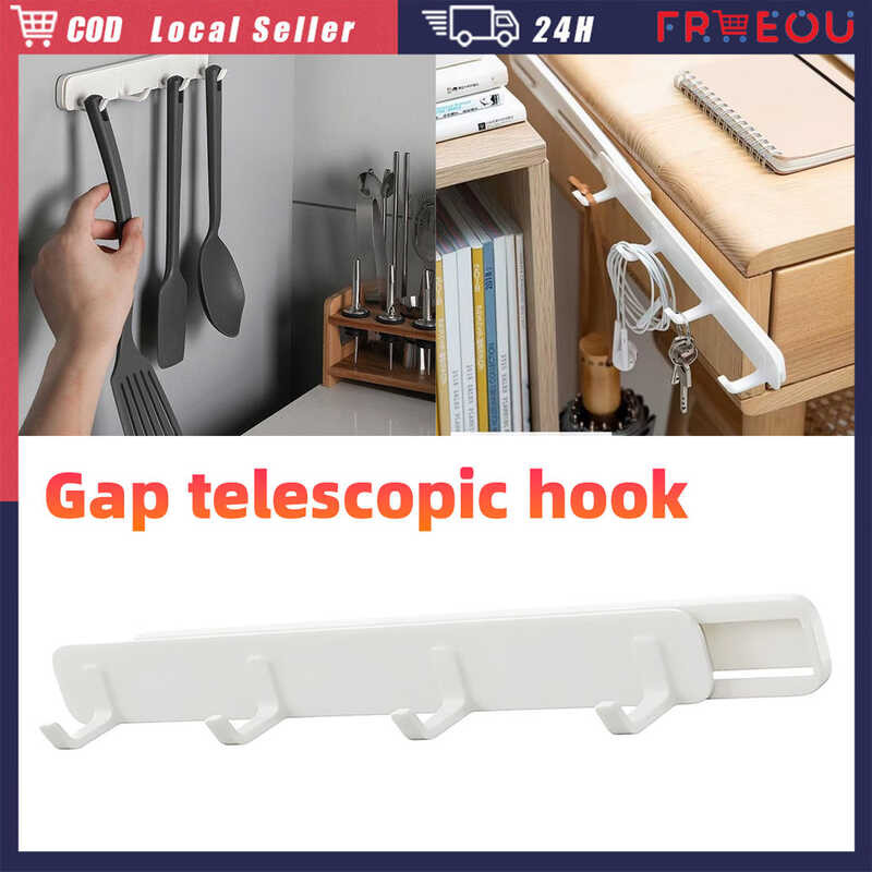 Multi Location Wall Mounted Sliding Hanger Storage Pull Out Drawable ...