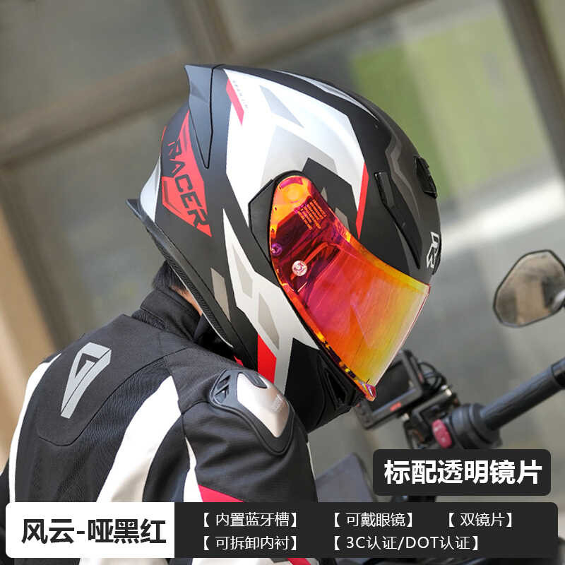 Motorcycle Helmet RSV for Men, Anti-Fog Safety Helmet for Riders, Cute ...