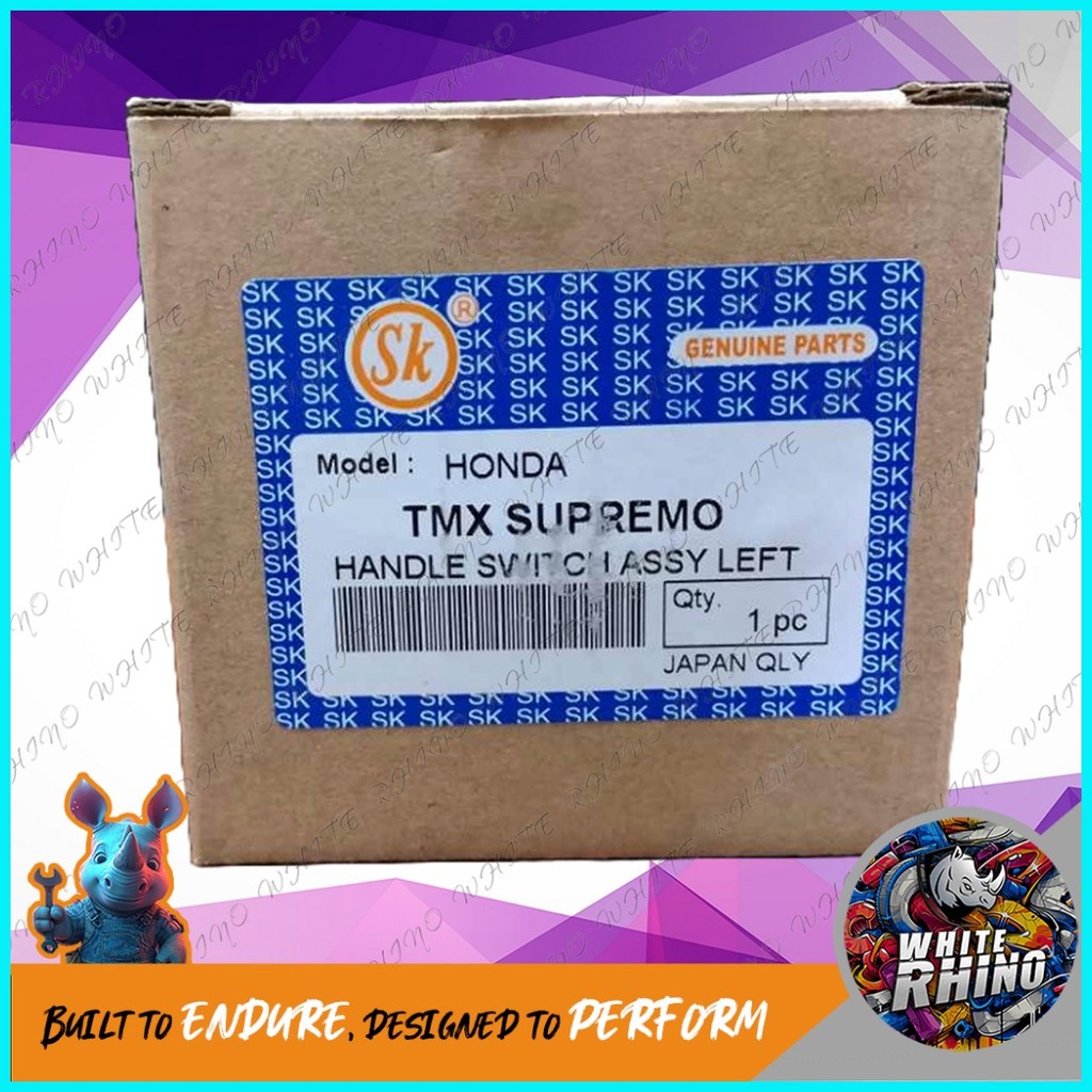 SK TMX SUPREMO HANDLE SWITCH ASSY L/H LEFT HAND GENUINE MADE IN JAPAN ...