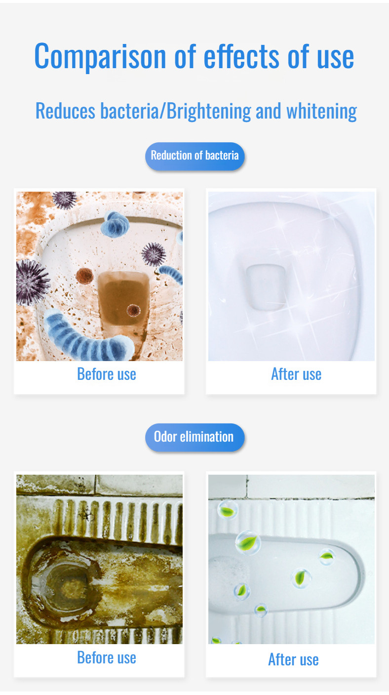 【Official genuine product】Powerful and fast dirt removal toilet cleaner