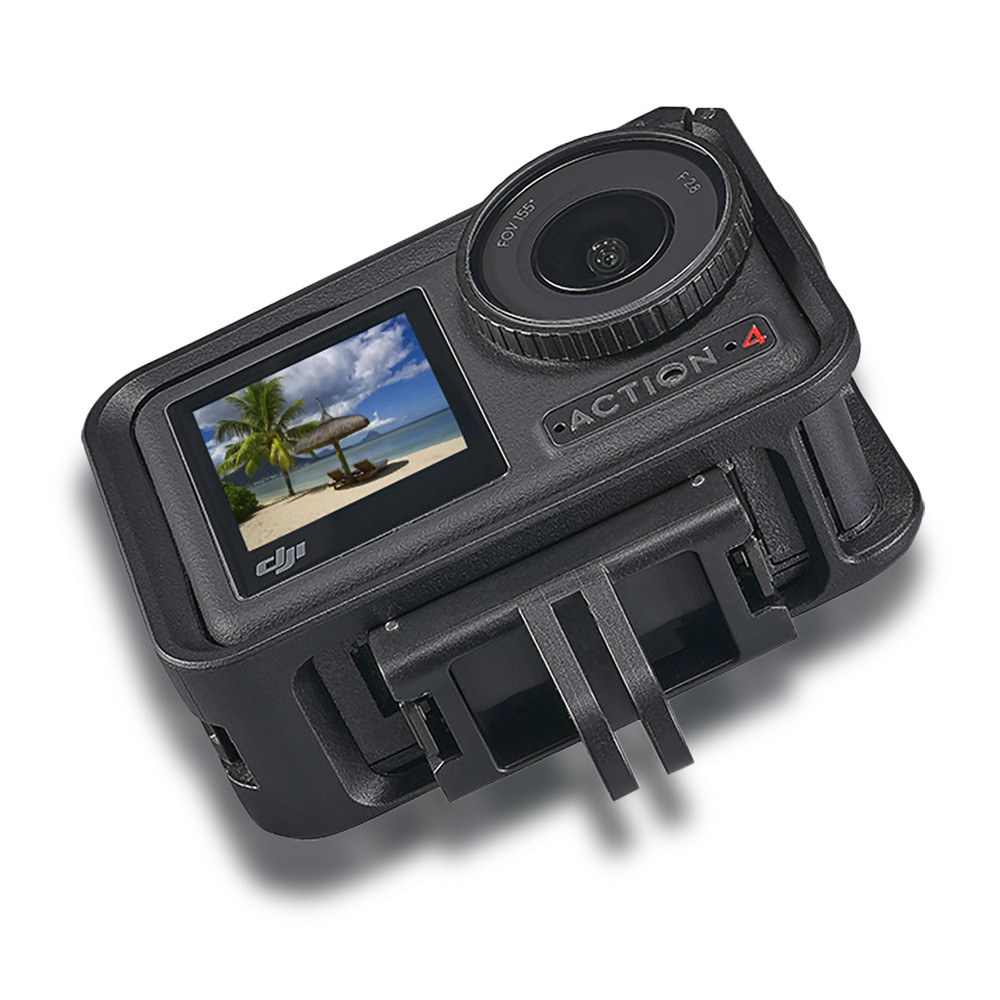 Support Adaptateur Magnétique Pour DJI Osmo Action 5 Pro/4/3 - Fixation Rapide 360° - Compatible Trépied, Perche
