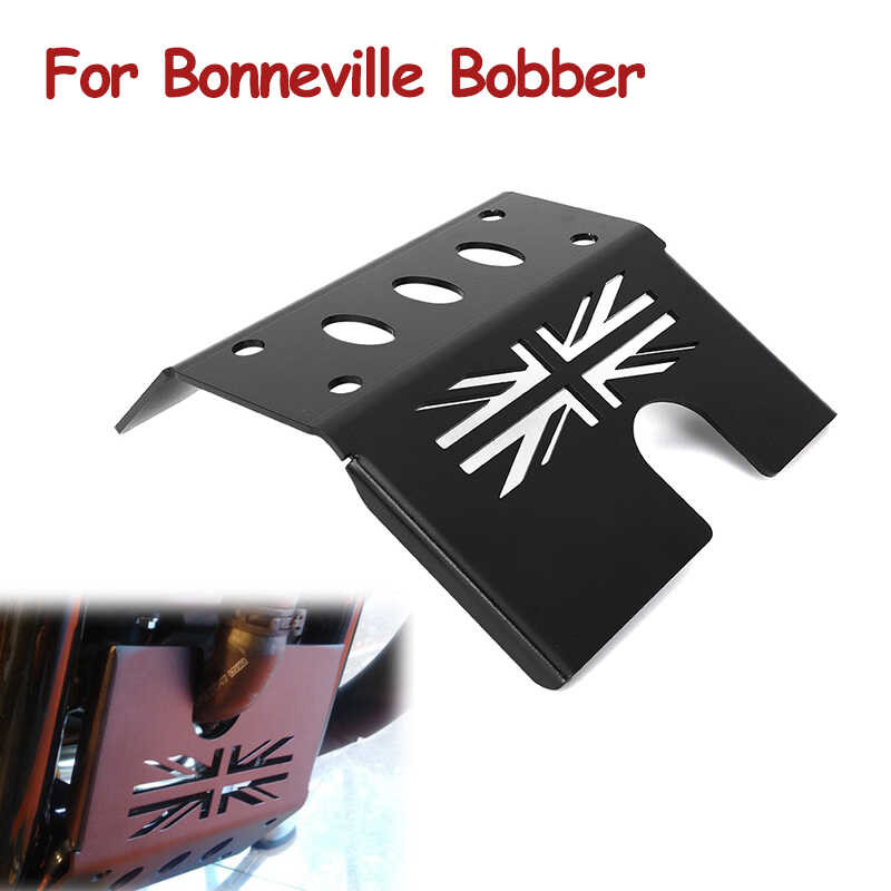 Eprotection Engin Chassis Under Guard Skid Plate Black For Bonneville