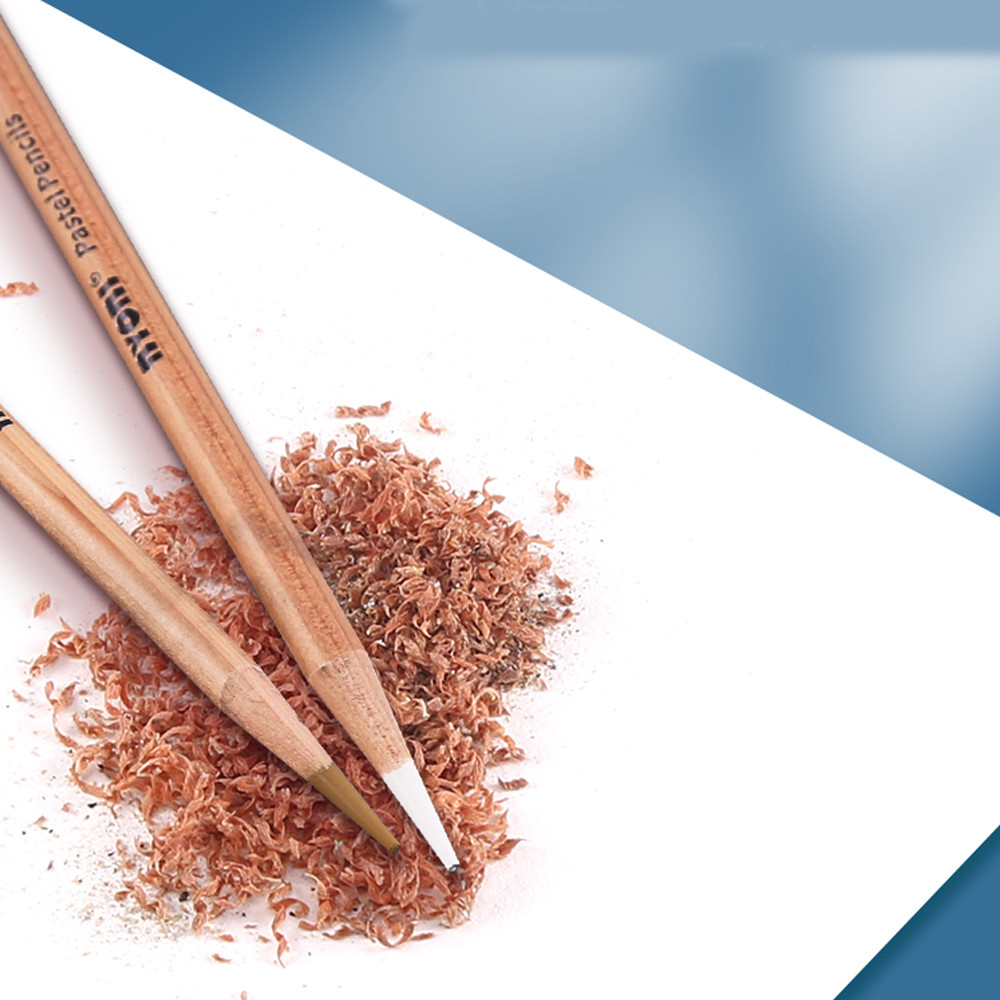 24 Colors Nyoni Charcoal Pastel Set Sketch Skin Chalk Pencil Student