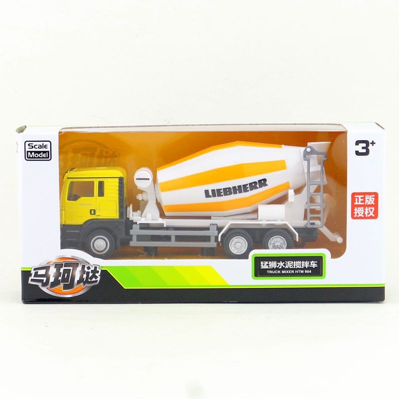 Yufeng Ma Ke164Alloy Model Scania Mann Engineering Vehicle Mixer Truck