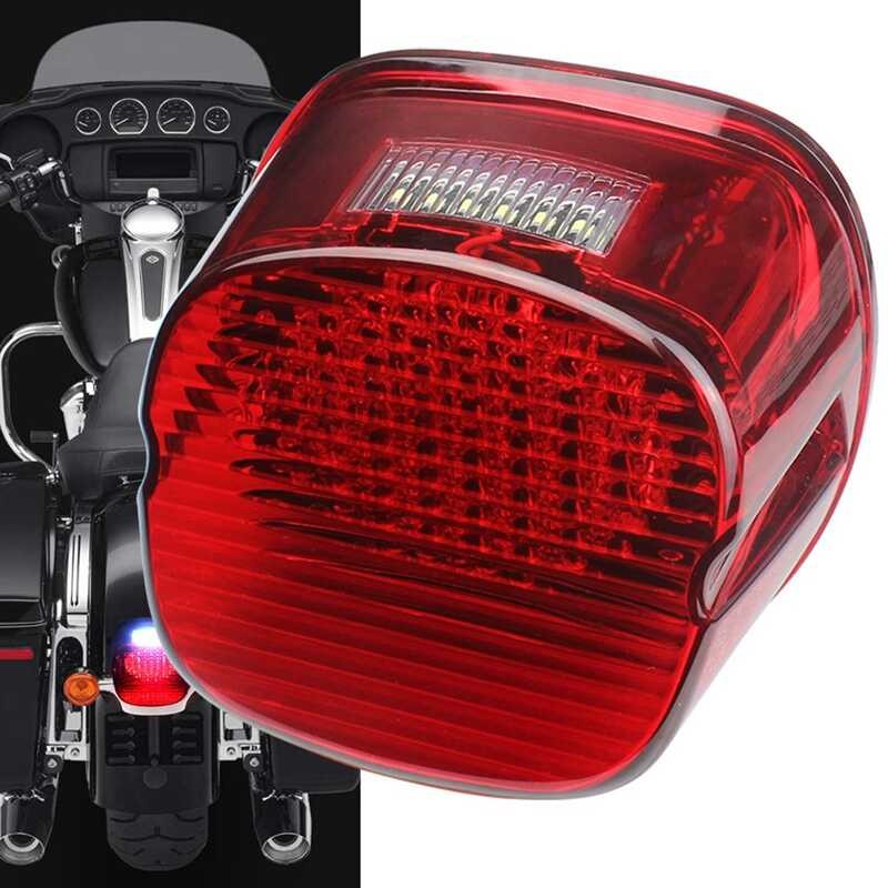 Pcs (XURN) 1 Motorcycle Modified Rear Tail Light LED Brake Light for ...