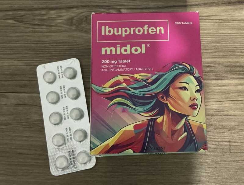 COD Allergy And Anti Inflammatory MIDOL IBUPROFEN MG PCS FOR PERIOD ...