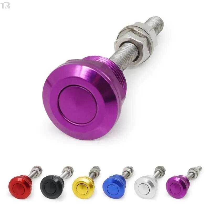 A 1 Pcs Universal 63Mm Car Push Button Bonnet Latch Engine Hood . Lock ...