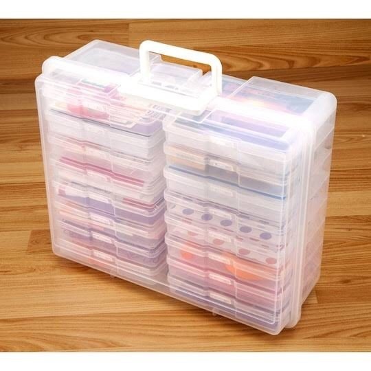 Photo Box Keeper Storage Organizer / Cord Organizer / Craft Box ...