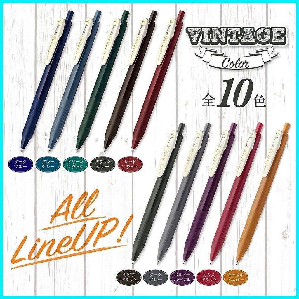 Zebra Gel Ballpoint Pen Sarasa Clip 0.5 Milk 8 Colors JJ15 8C MK N Direct From Japan  I.1416782869 - View #9