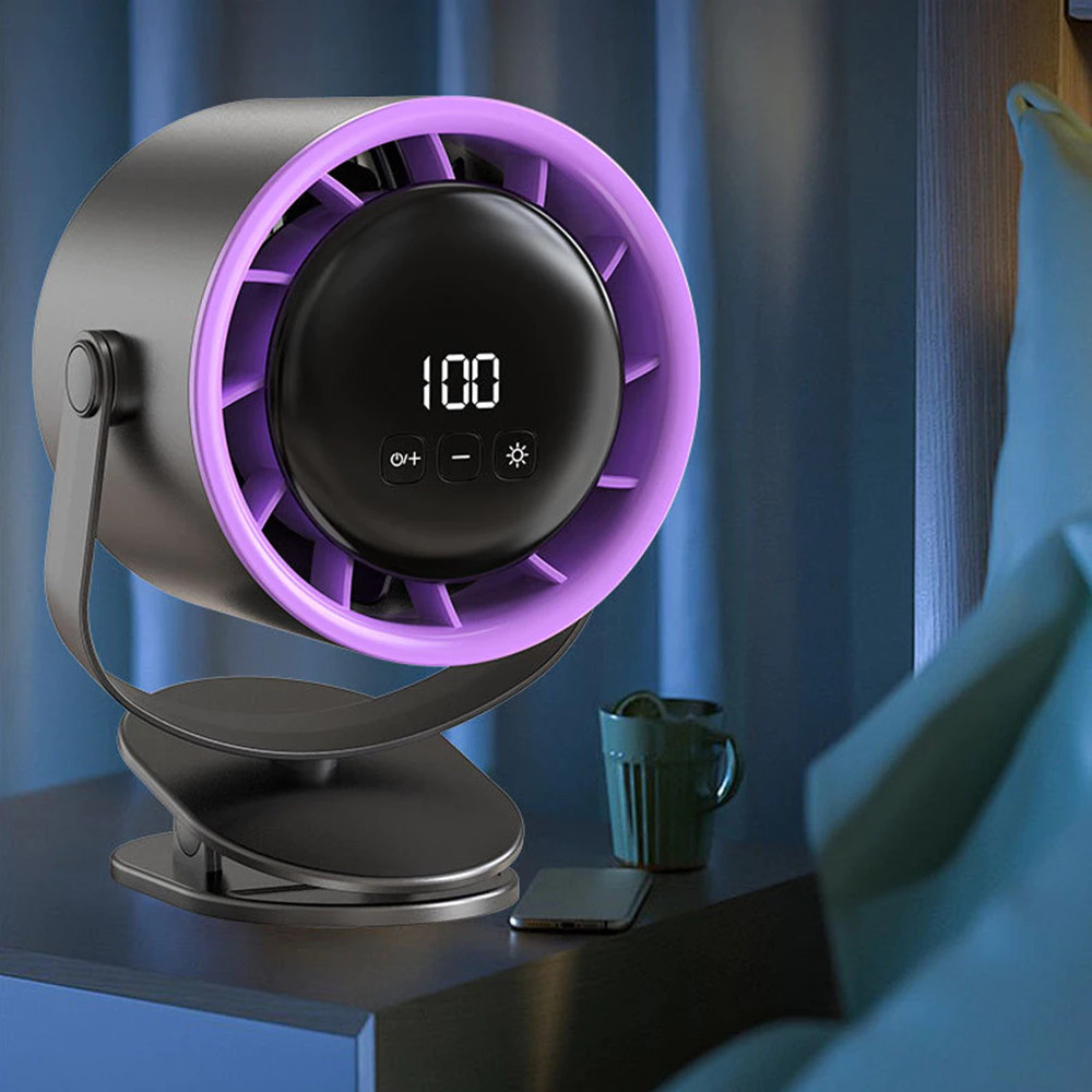 Circulating Fan Wall Mount Desktop 100 Speed High Speed Turbo Silent ...