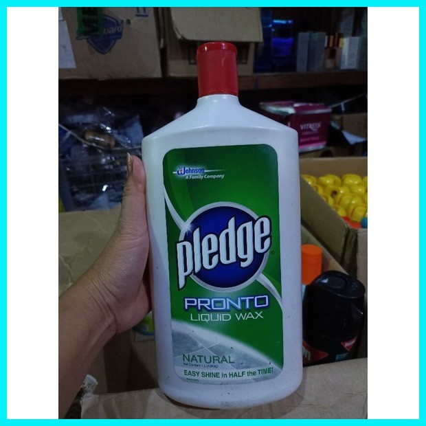 Pledge pronto liquid wax 1Litter / 500ml | Shopee Philippines