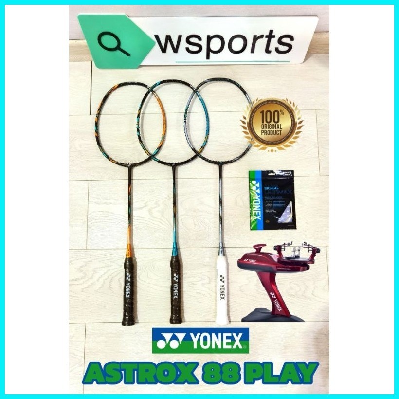 Yonex Astrox 88S 88D 88S D PLAY Original Badminton Racket | Shopee ...