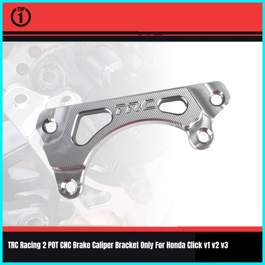 Top1 Racing CNC Caliper BRACKET Front Axial 220mm Disc For Honda Click ...