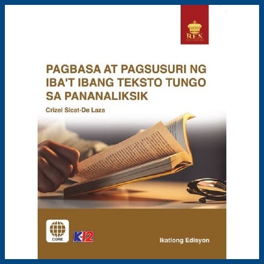 ۞ Pagbasa at Pagsusuri ng Ibat ibang Teksto Tungo sa Pananaliksik (2022 ...