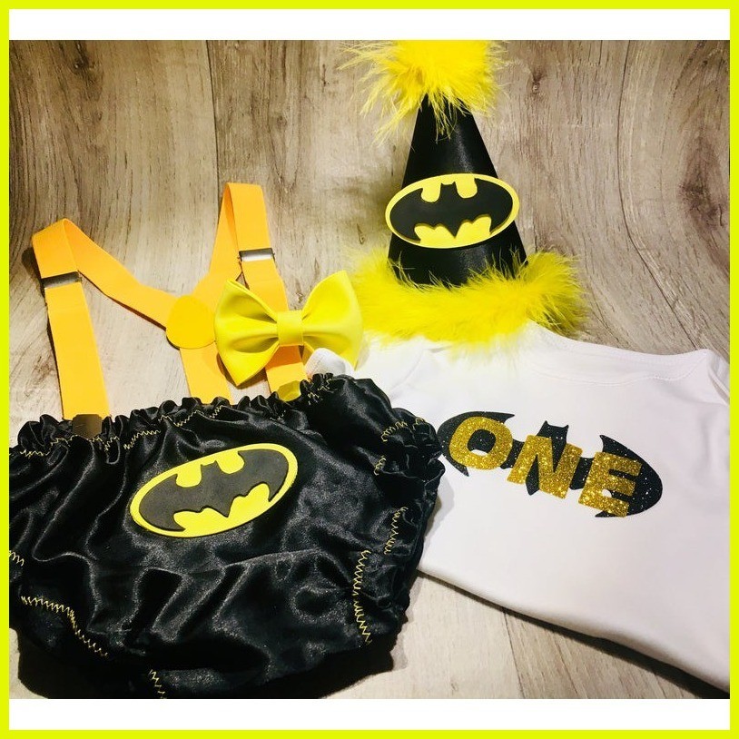 Batman cake smash outfit store