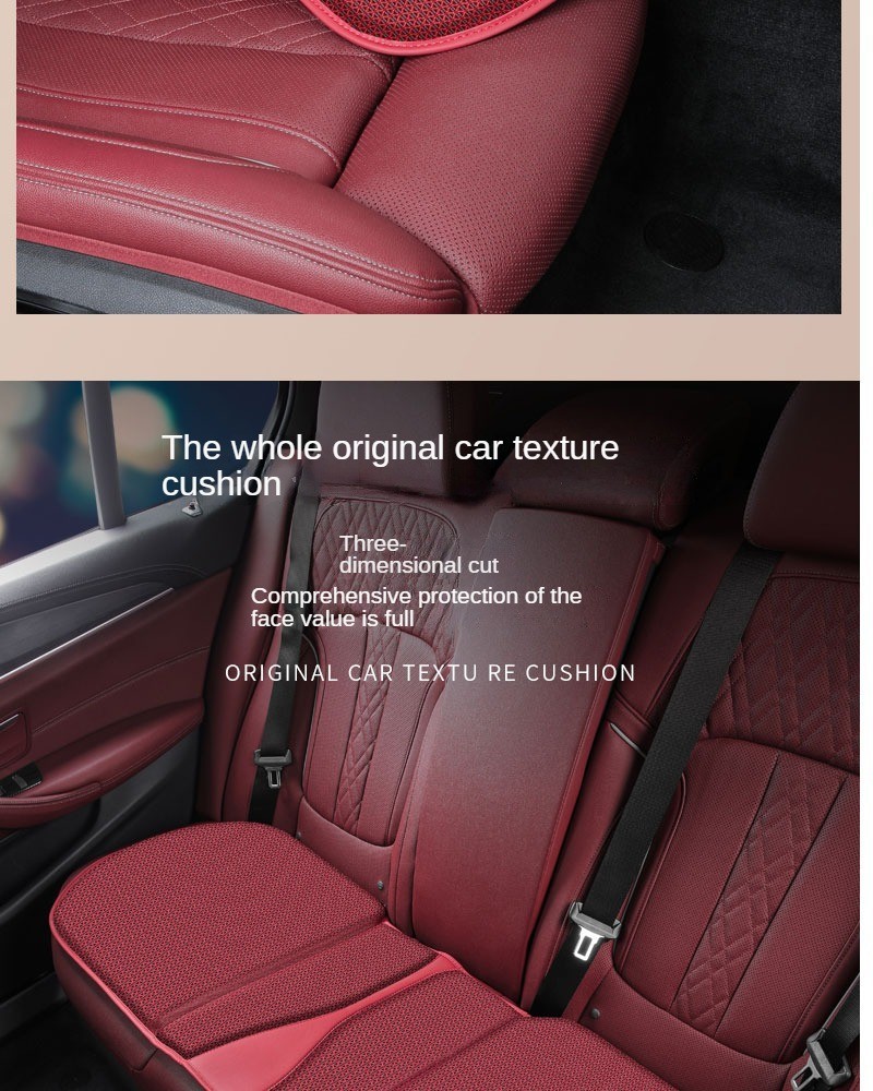 Ford Everest Car Seat Cover Breathable Cool Ice Silk Front Rear Seat