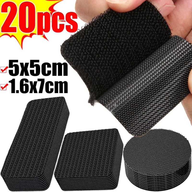 5/10/20Sets Self-Adhesive Fixing Sticker / Double Sided Car Floor Mat ...