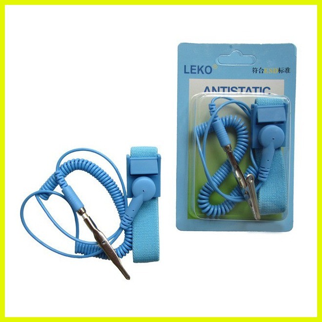 LEKO Anti Static ESD Wrist Strap Discharge Band Grounding Shopee