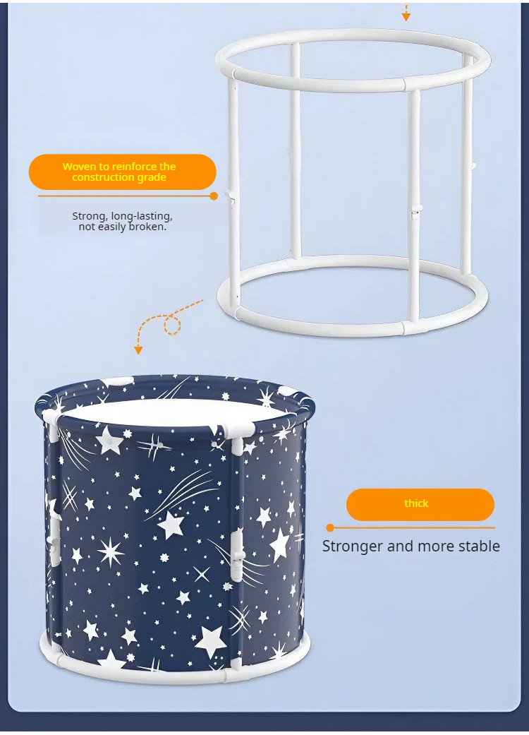 Folding Bath Tub Bath Tub Bath Bucket Abrasion Resistance