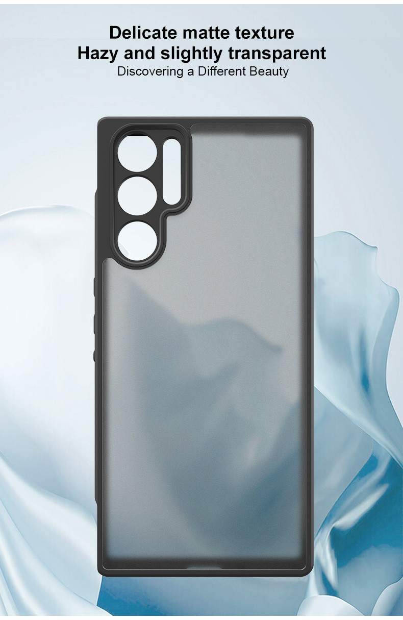 For Nubia Redmagic 9S Pro Case IMAK UX9B Hard Back + Soft Border Frame