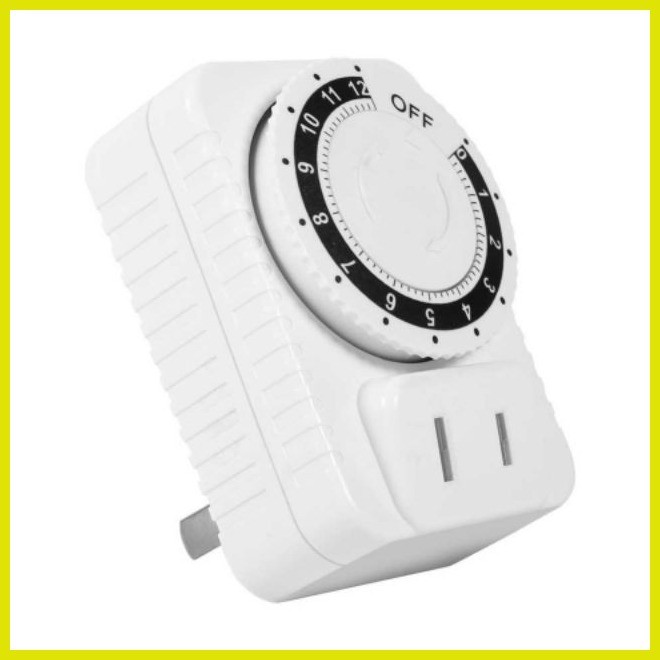 ♟ 12 Hour Dial Electrical Mechanical Time Wall Plug Switch Digital