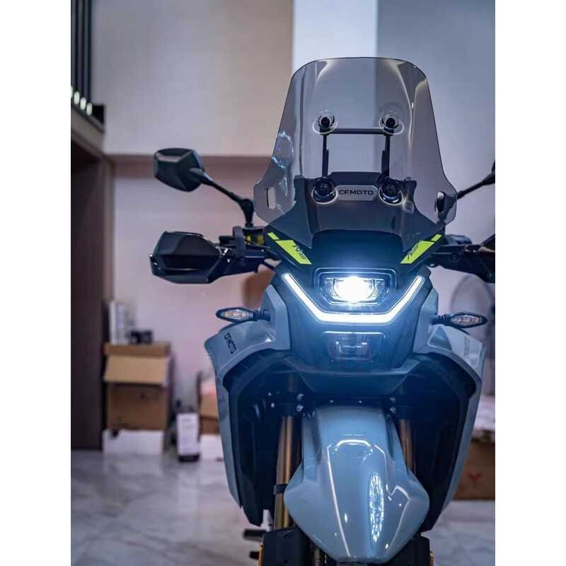 For Cfmoto 450Mt 2024 Motorcycle Organic Glass Headlight Fairing