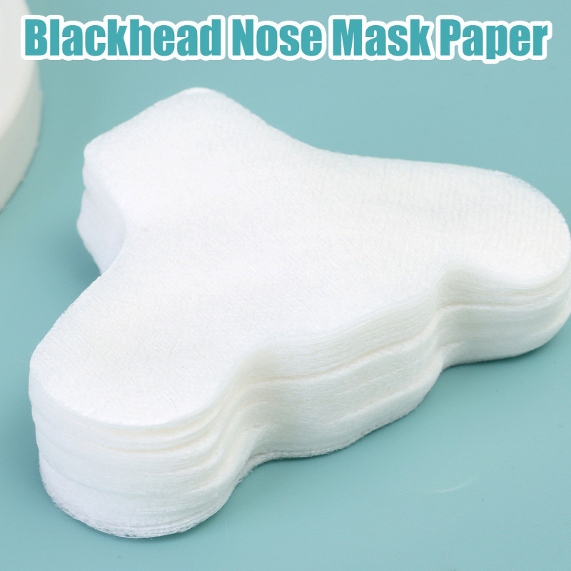 100Pcs Blackhead Nose Mask Paper Blackhead Removal Nose Strips T