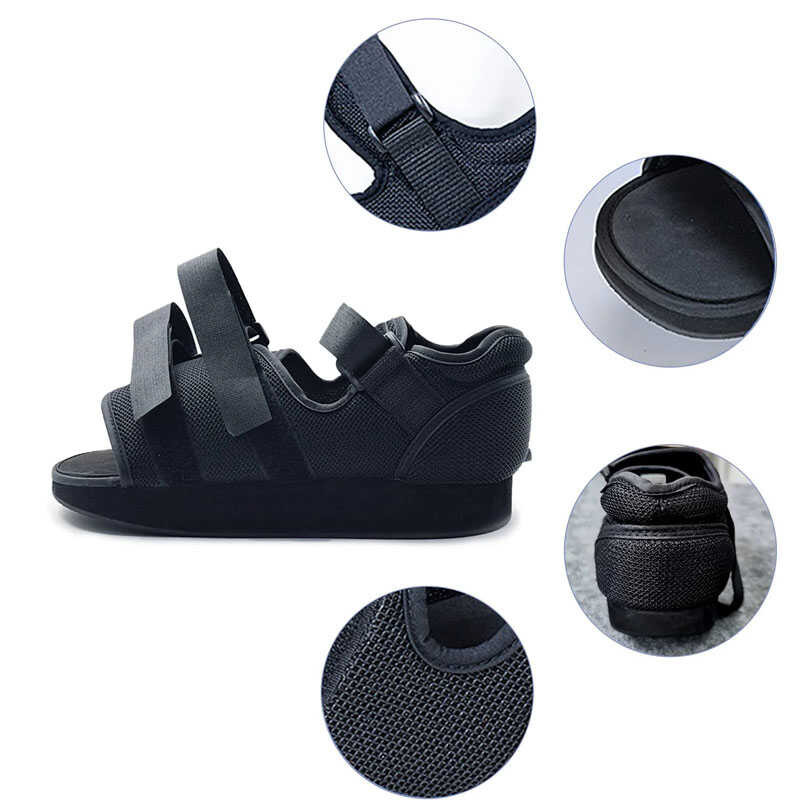 Op Post Shoes Broken Toe Medical Walking Shoes Cast Brace For Surgery