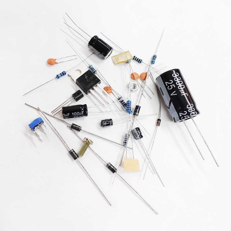 500g Capacitor LED Resistor Inductor Diode Transistor Set Mixed Loose ...