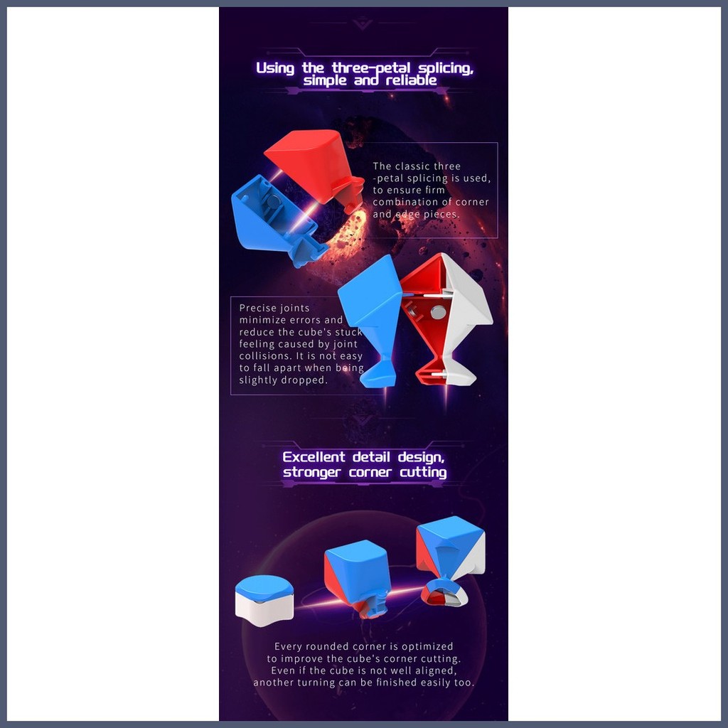 ≈ ∏ ⇧ Diansheng Solar Magnetic Cube 3x3 Magic Cube 48-Magnets ...