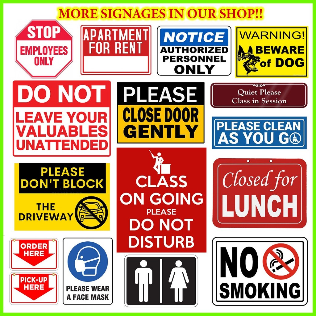 Come In We're Open Store Sign - Laminated Signage - A4 / A5 Size ...
