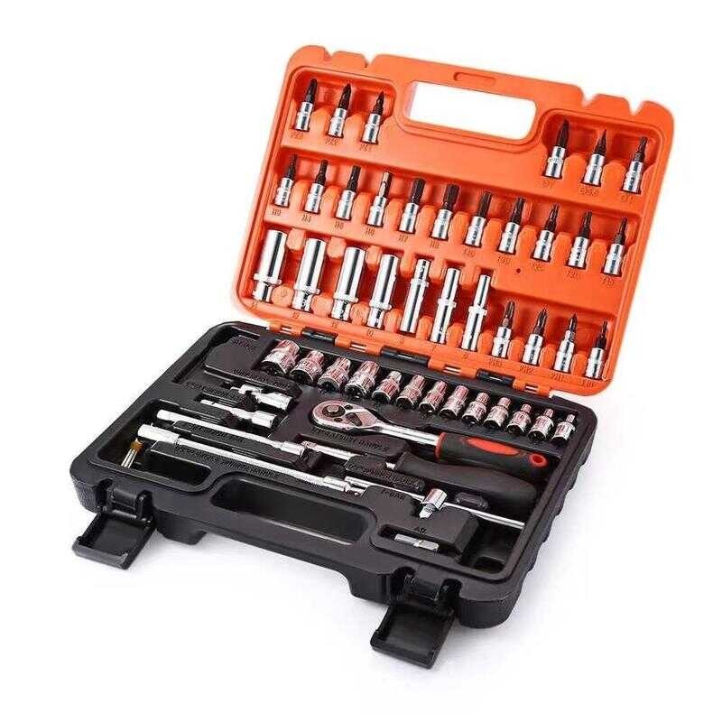 53Pcs Torque Wrench Combination Bit A Set Of Keys Socket Set Car Repair ...