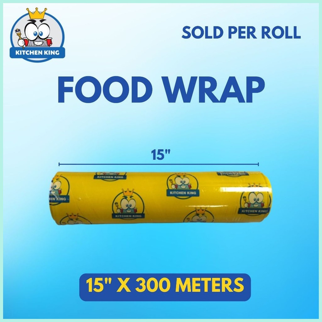 (1 Box / 6 pcs.) Food Wrap / Cling Wrap / Plastic Food Packaging Wrap ...