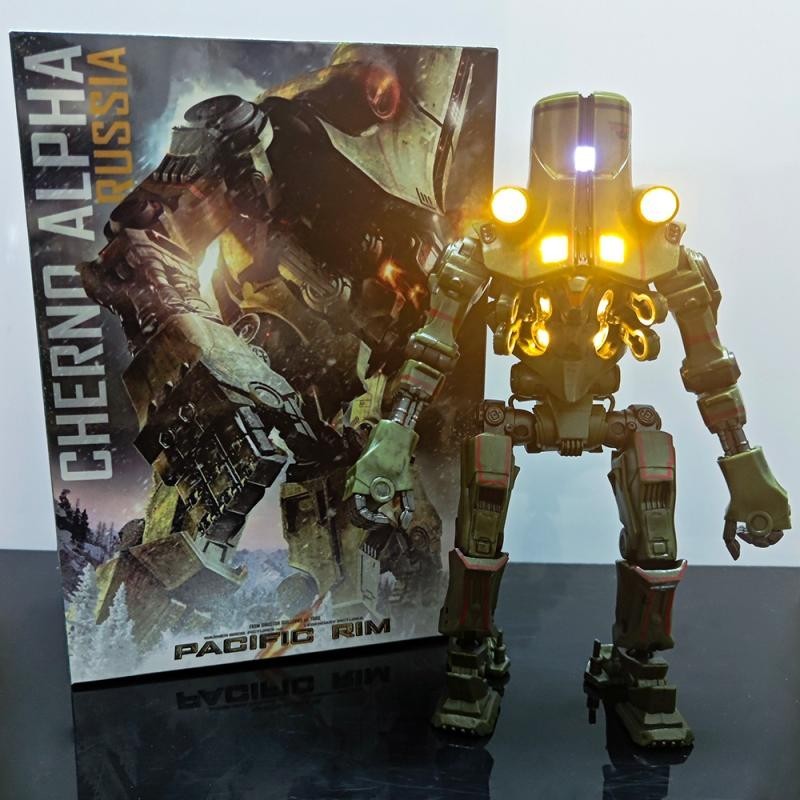 Luxurious Luminous Russian Mecha Cherno Alpha NECA Pacific Rim Cherno ...