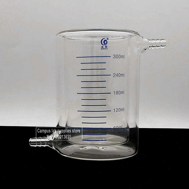 Bécher Verre Borosilicate 5000ml Scientific - Double Graduation, Neuf, Marque Bomex