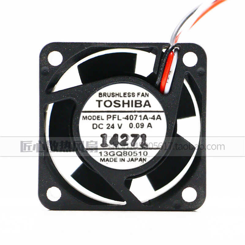 Na Orihinal Toshiba 4020 Pfl-4071A-4A 24V 0.09A 3-Wire Cooling Fan Mula ...