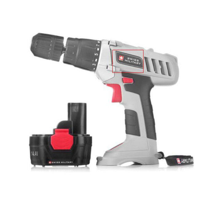 Swiss Military Electric Drill Universal Battery 14.4V 4.8V Charger Accessories The Product Not