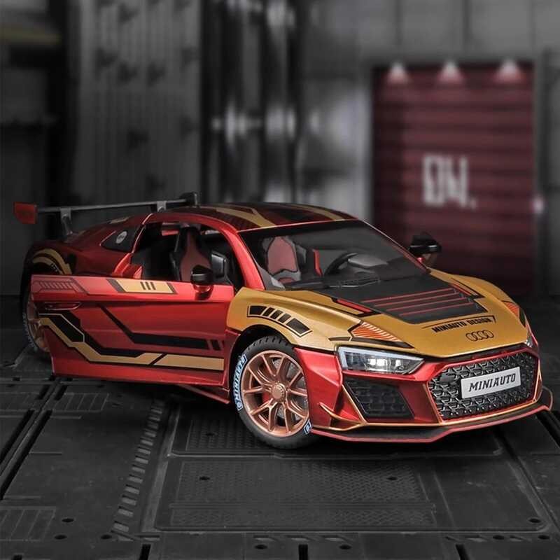 1:24 ∮ Scale Audi R8 LMS Alloy Model Race-Inspire | Shopee Philippines