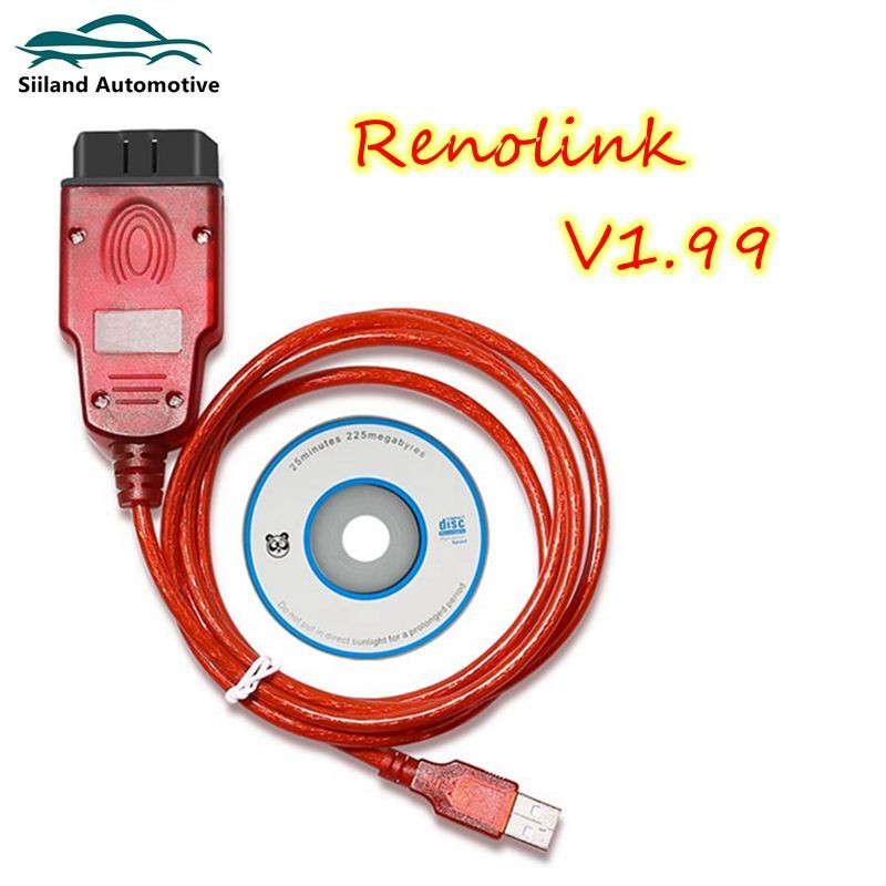 2024 Professional Renolink V1.99 OBD2 Cable for Renault Car Auto Tool