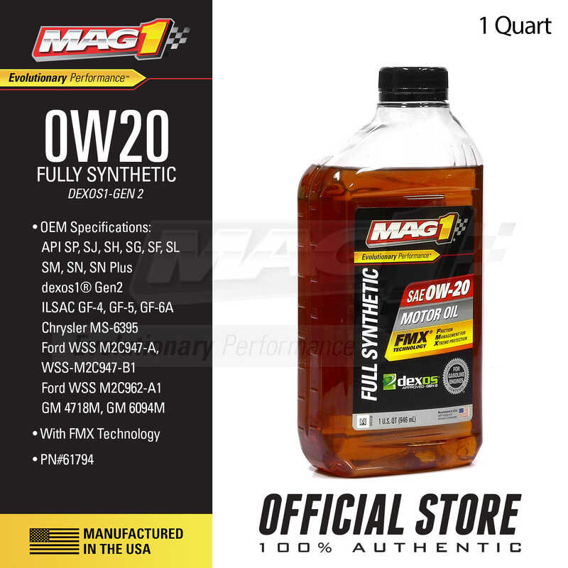 RoadFit MAG 1 0W20 API SP Certified Fully Synthetic Car Engine Oil for