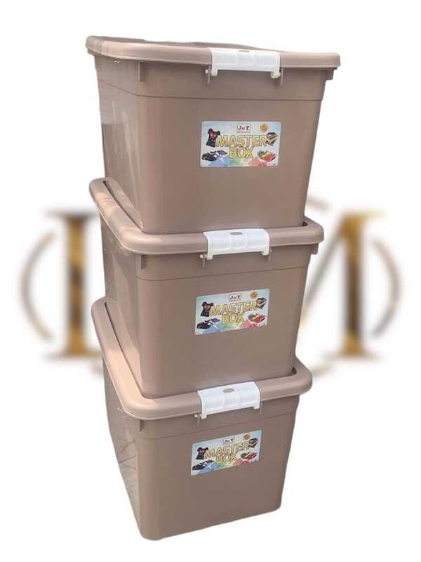 & BUY 2 TAKE 1 J&T 102 Liters Mocha Container / Storage Box / Space ...