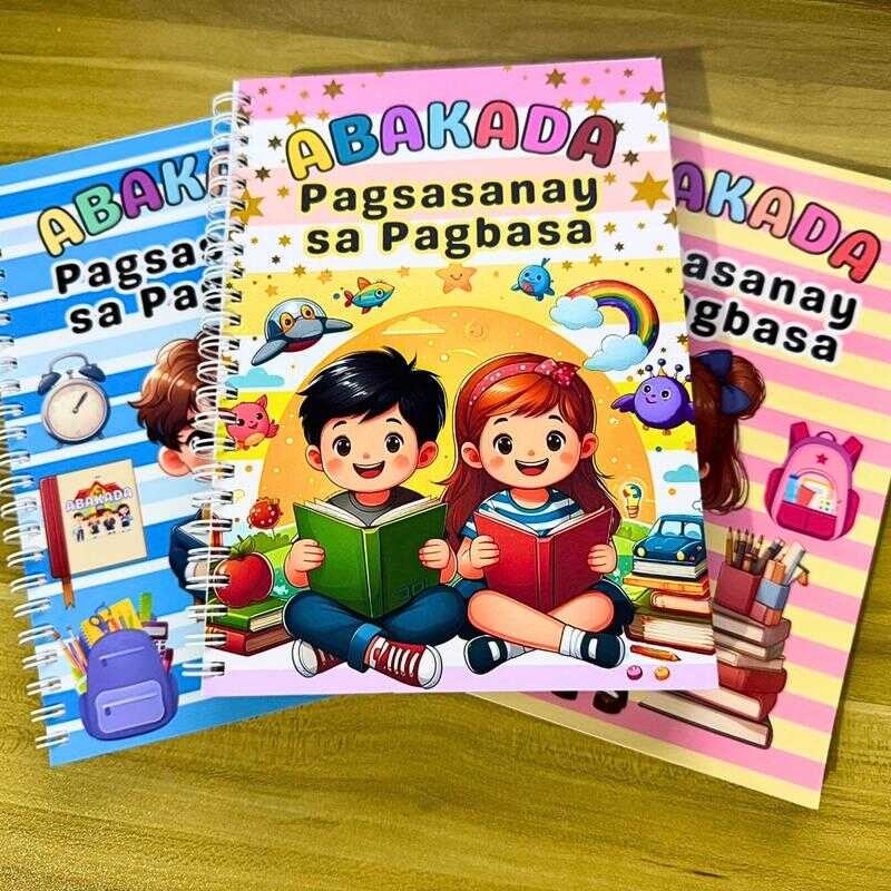 Filipino Reading ABAKADA Pagsasanay Sa Pagbasa For Kids Textbook A5 ...