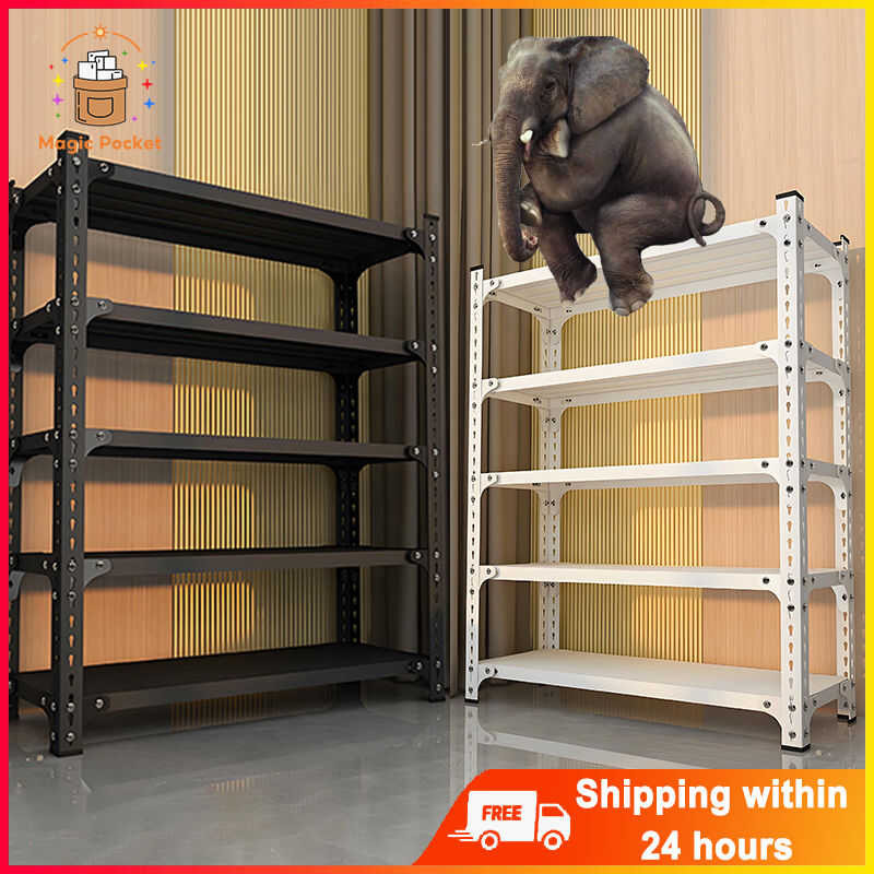 Metal Steel Storage Shees 3/4/5/6 Tiers Adjustable Stainless Rack For ...