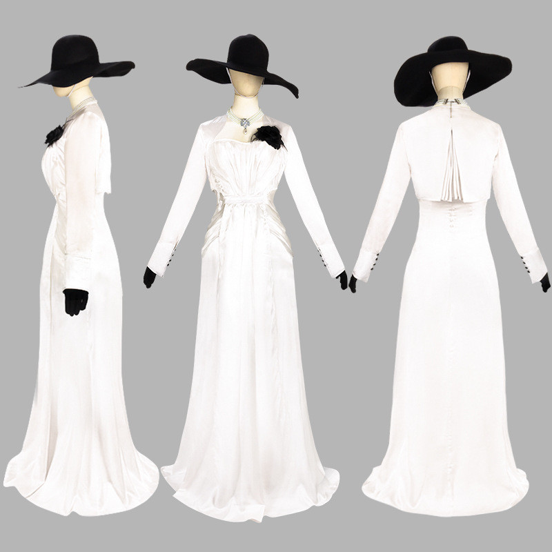 Resident Evil 8 Village cosplay Dimitrescu Vampire Lady Timot Rescu cos ...