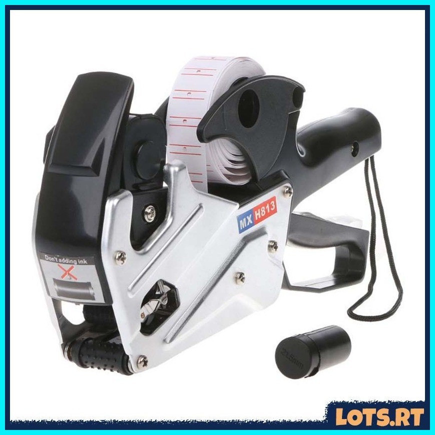 MX-H813 Price Tag Gun Price Tag Print Machine For Grocery Price Tag ...