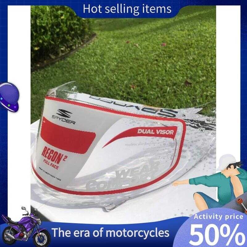 Moto Riding ProtectiveGear ♢Spyder Recon 2 malinaw na Visor lens Recon+ ...