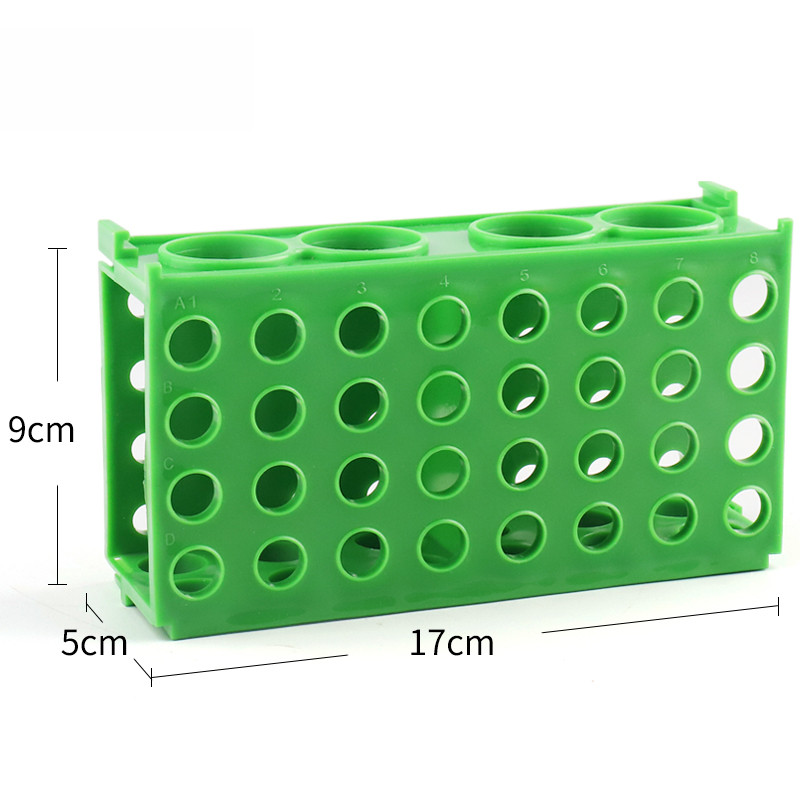 [COD]Plastic Test Tube Rack Centrifuge Tubes Rack Microtube Combo 4 Way ...