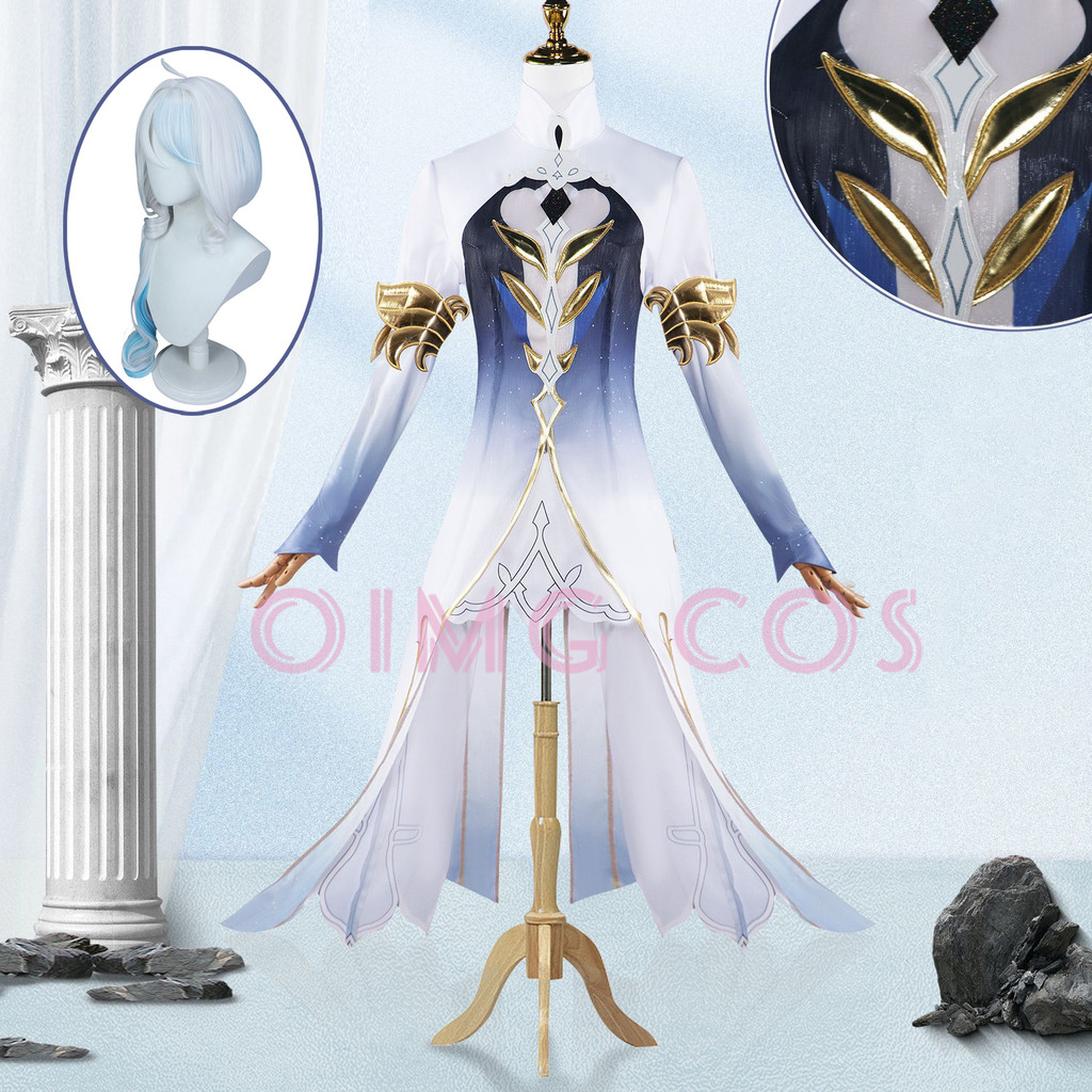§≈ Demon God Focalors Furina Cosplay Genshin Costume Impact Divine ...