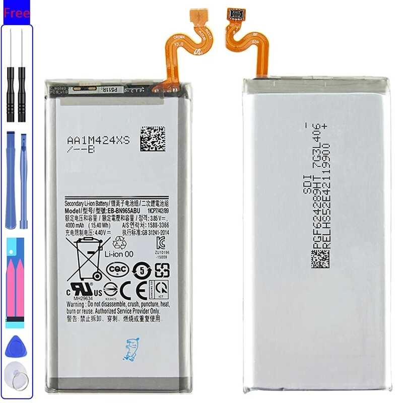 EB-BN965ABU 4000mAh Battery for Samsung Galaxy Note9 Note 9 N9600 SM ...